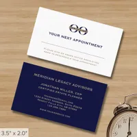 Minimalist Company Logo Appointment Card