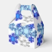 Favor Box - Snowflakes