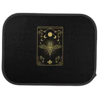 Cottagecore Aesthetic Mushroom Moth Goblincore Aca Car Floor Mat