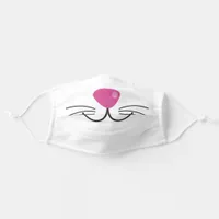 Cute Funny Kitten Animal Cat Face Adult Cloth Face Mask