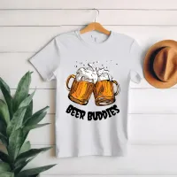 White Orange Beer Time T-shirt