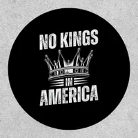 No Kings In America United States Independence Vin Patch