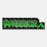 Lyme Disease Warrior Awareness Ribbons Bumper Bumper Sticker