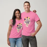 Let Equality Bloom Womans Face and Flowers T-Shirt