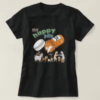 FUNNY GOATS | My Happy Pills GetYerGoat T-Shirt