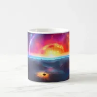 A collection of solar system planet mugs