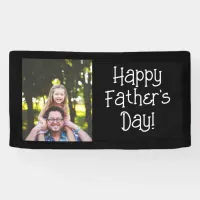 Personalized Happy Father's Day Photo Banner