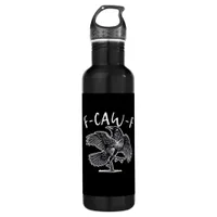 F-Caw-F Classic Retro Stainless Steel Water Bottle