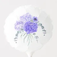 Pastel Violet Floral Balloon