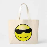 Yellow Face Tote Bag