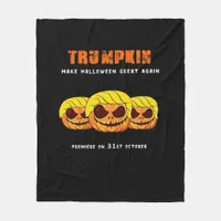 Trumpkin - Make Halloween Great Again Classic Fleece Blanket