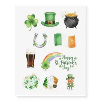 The Irish are here! Temporary Tattoos