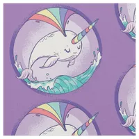 Magical Narwhal Fabric