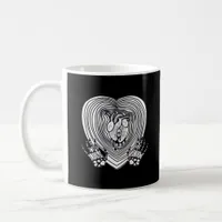 Crying Heart Classic - Skeleton Hands Heart Coffee Mug