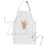 Cute Popcorn Pals Cartoon Adult Apron