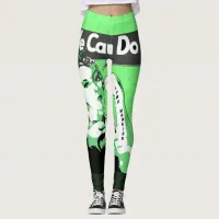 We Can Do It Lyme Awareness Leggings