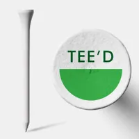 Golf Pun Tee’d  Golf Tees