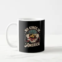 No Kings In America Retro Classic Coffee Mug