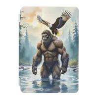Bigfoot with an Eagle on his Shoulder  iPad Mini Cover