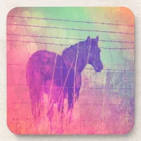Horse Dreams Drink Coaster