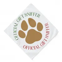 Official Gift Sniffer - Pet Bandana