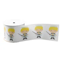 Little Prince Birthday Party Grosgrain Ribbon