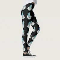 Gnome Taurus Astrology Sign Angel Leggings