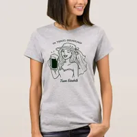 In Tents Drinking Camp Bride Bachelorette Weekend T-Shirt