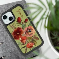 Vintage Fall Floral iPhone 15 Case