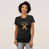 Multiple Sclerosis Orange Awareness Ribbon Shirt