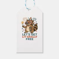 Let's Get Lit-erally Free Design - Fun Party Quote Gift Tags