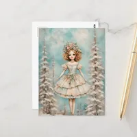 A Doll in the Forest Postcard