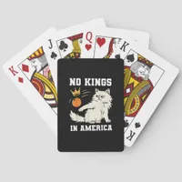 Funny No Kings in America Retro Classic Style Poker Cards