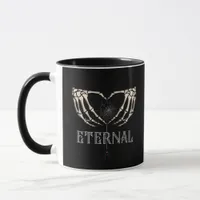 Skeleton Hands Heart Classic Mug