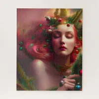 Christmas Goddess Festive Jigsaw Puzzle