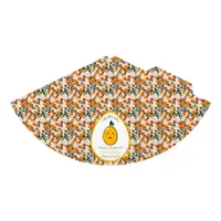  Little Cutie Orange Citrus 1st Birthday  Party Hat