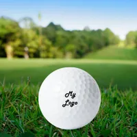 Business logo golf balls