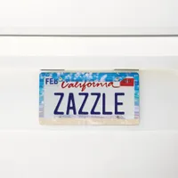 Beach License Plate Frame