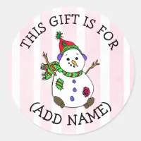 This Gift is for (Add Name) Gift Tag