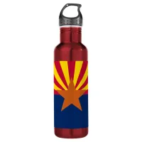  State of Arizona Flag Water Bottle