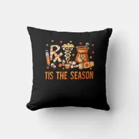 Technician Fall Theme Tis The Season Throw Pillow