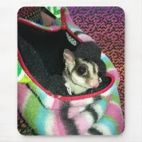 Sugar Glider Wearing a Hat Mouse Pad