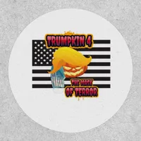 Halloween Funny Trumpkin Classic Patch