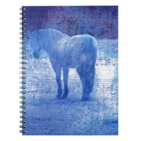 Purple Horse Digital Painting Notebook