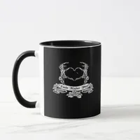 Skeleton Hand Design  Mug
