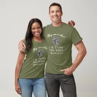 Modern QR Code Bride Groom Bachelor Bachelorette T-Shirt