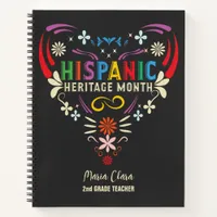 Hispanic Heritage Month Hispanic Americans Latino Notebook