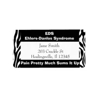 EDS Ehlers-Danlos Syndrome Mailing Address Label