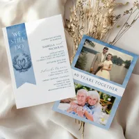 We Still Do Photo Anniversary Invitation