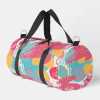 Colorful Abstract Duffle Bag